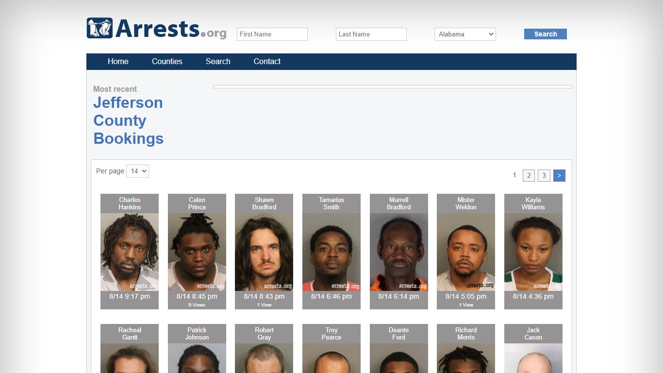 Jefferson County Arrests and Inmate Search